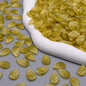 Vintage Czech Glass Leaf Glass Beads 11x18mm 100pcs 24