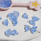 Electroplated Czech Glass Beads Star Shape 14mm Lavender 100pcs 10