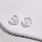 Clear Round and Heart Acrylic Beads 12mm Translucent Pastel Mixed Colors 50pcs 9