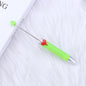 Beadable Pen Colorful Heart Accent 155mm Diameter 14mm Weight 11g 10