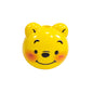 Cartoon Character Bear Head Acrylic Beads 17mm Colorful 10pcs 23