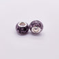 Acrylic Spacer Beads 14mm Crackle Large Hole 50pcs 14