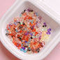 Clear Peanut Shaped Acrylic Beads 4x6.5mm Candy Series 200pcs 17