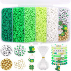 Heishi Clay Beads 6mm Multicolor Smooth Matte Polymer 1box 11