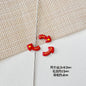 Arrow Metal Beads 29mm and 16mm Multi-Hole Enamel Painted 10pcs 21