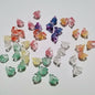 Czech Glass Beads Wind Chime Flower 12mm Pastel Glossy 100pcs