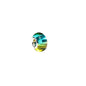 Acrylic Spacer Beads 9*14mm Two-Color Gradient 100pcs 7