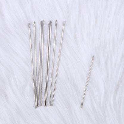 Beadable Pen Extension Bars Stainless Steel 72mm 97mm 117mm 50pcs 3