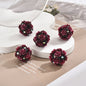 Flower Cluster Clay Beads 19mm Camellia Diamond Polymer 30pcs 11
