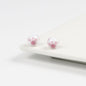 Lampwork Glass Beads Round 10mm Kitten Paws Pattern Glossy 50pcs 8