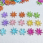 Acrylic Flower Spacer Beads 28mm Rhinestone Encrusted 100pcs 2