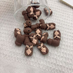 Silicone 3D Focal Beads Marmot Front View Detailed Posture 20pcs 2
