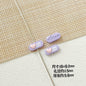 Heart Metal Beads 15-18mm Baking Painted Cherry Blossom Kitten Design 10pcs 20