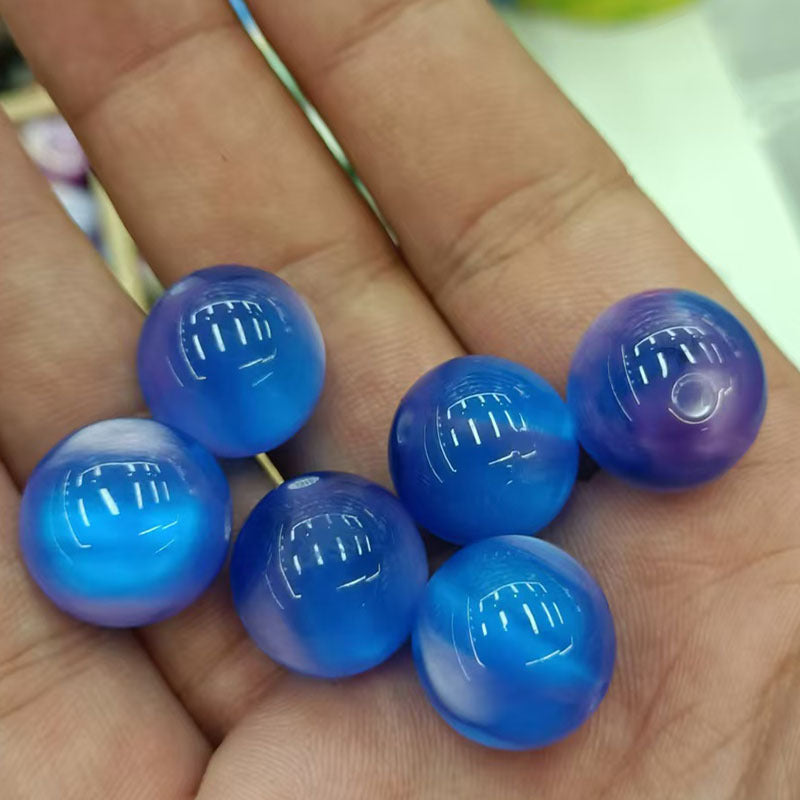 Vintage Gradient Resin Beads 10/12/16mm Swirling Galaxy Colors 20pcs 2