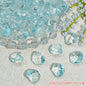 Irregular Moonstone Glass Beads 14mm Clear Pastel Mixed Colors 50pcs 12