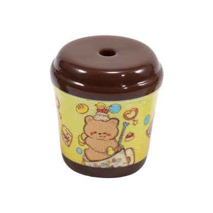 3D Bubble Tea Acrylic Beads 21mm Transparent Colorful 10pcs 21
