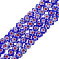 Millefiori Flower Glass Beads 8mm Colored Heart Shape 20pcs 11
