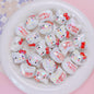 UV Plating Hello Kitty Acrylic Beads 20x22.5x17mm Glossy 5pcs 6