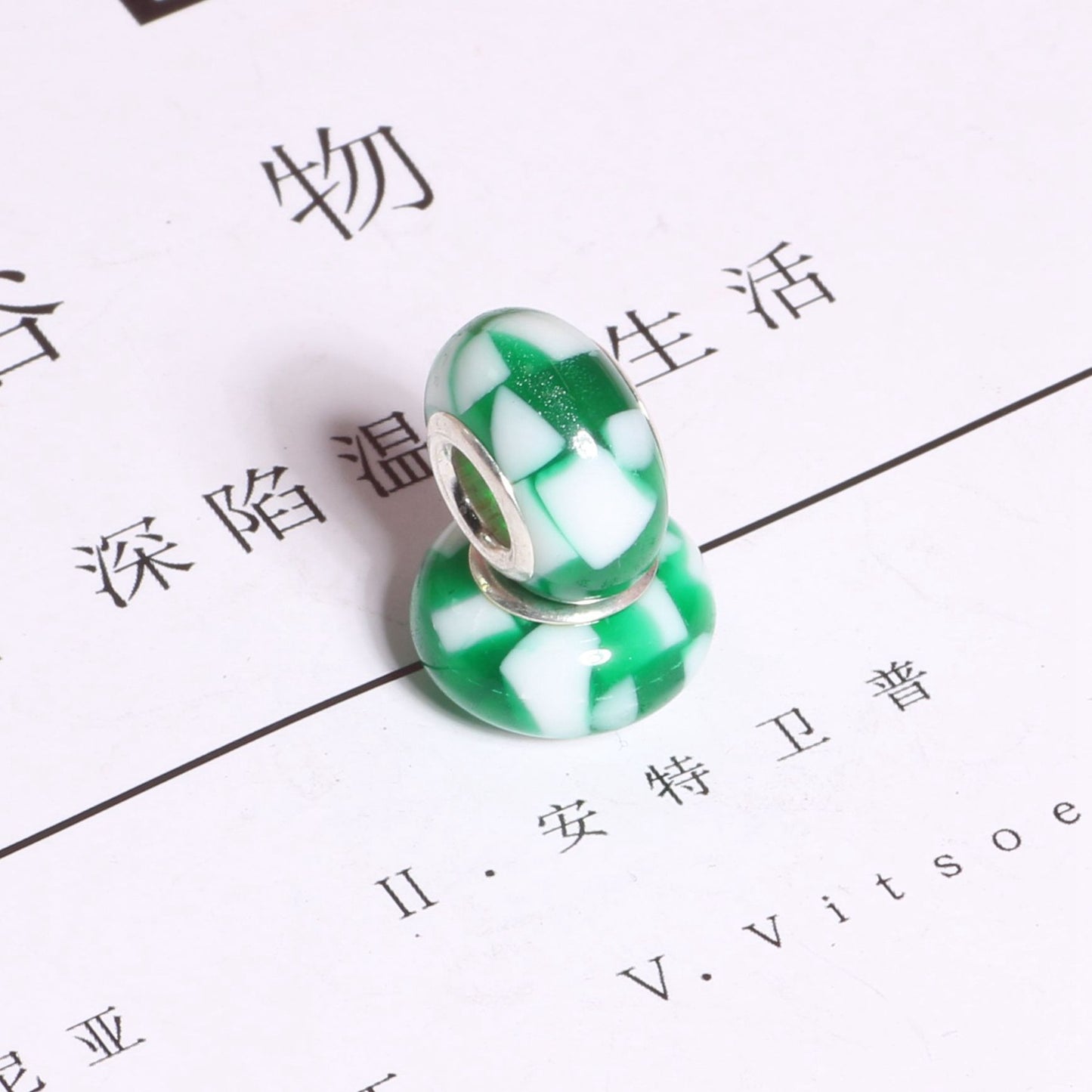 Resin Floral Spacer Beads 14mm Candy Color 50pcs 7