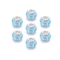 Acrylic Spacer Beads 14mm Imitation Crystal Large Hole 30pcs 21