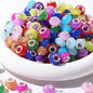 Acrylic Faceted Spacer Beads 9*14mm Jelly Colored 100pcs 2