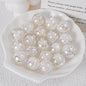 Twilight Rose Resin Beads 16mm Round Mixed Colors 20pcs 7
