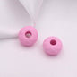 Acrylic Faceted Spacer Beads 14mm Rubberized Finish 40pcs 11
