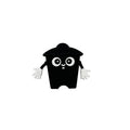 Silicone 3D Focal Beads Black Trash Can Glossy Finish Playful Eyes 6