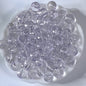 Transparent Glass Beads 10mm Soft Pastel Glossy Finish 100pcs 7