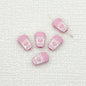 Baking Painted Metal Beads 14mm Milk Tea Mini Cup Design 10pcs 12