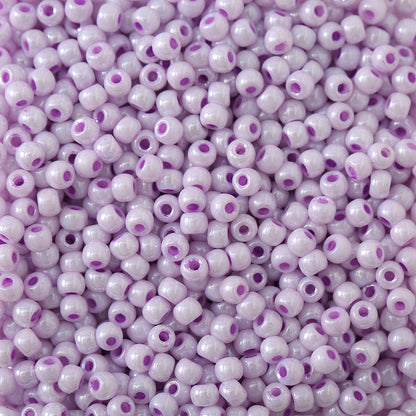 Czech Seed Glass Beads 4mm Glossy Pastel Colors 300pcs 14
