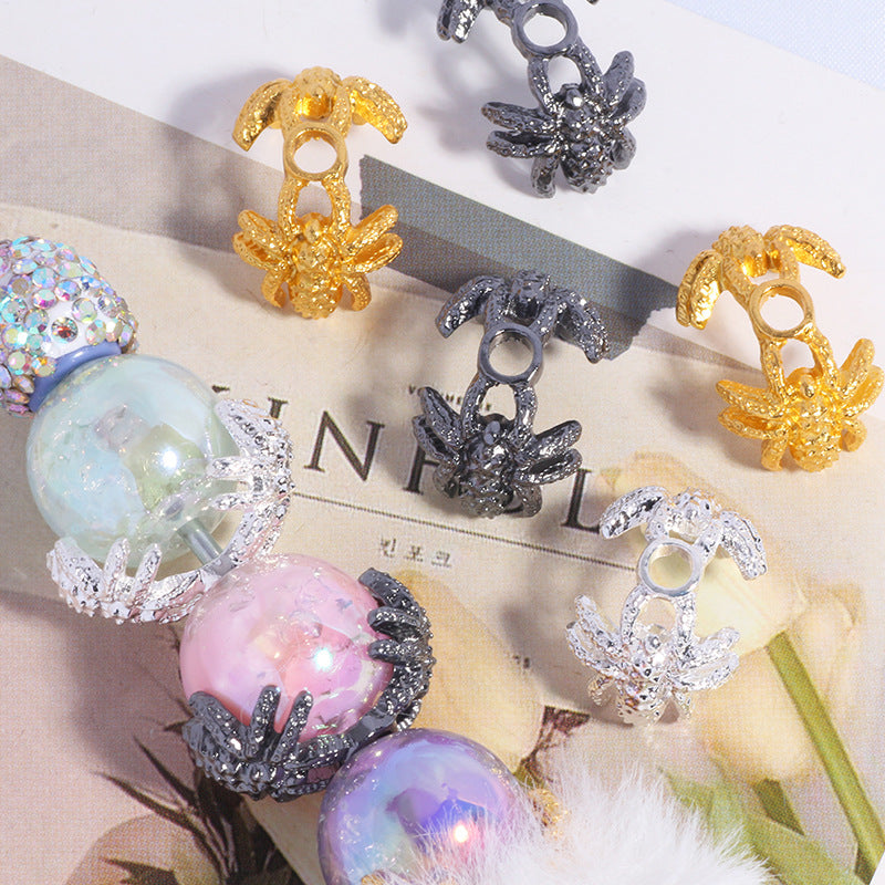 Alloy Spider Bead Caps 20mm 20pcs 2