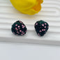 Strawberry Polymer Rhinestone Beads 17mm Colorful Mixed 10pcs 17