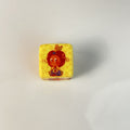 Lovely Twinkl Printed Square Acrylic Beads 14mm 10pcs 6