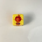 Lovely Twinkl Printed Square Acrylic Beads 14mm 10pcs 6