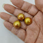 Metallic Snowflake Acrylic Beads 16mm Christmas Colors 100pcs 3