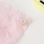 Glow Round Acrylic Beads 15mm Two-Tone Plated Luminous 100pcs 5