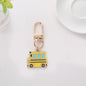 Enamel Astronaut Keychain Metal Zinc Alloy Space Theme Charm 51