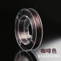 Flat Elastic Spandex Thread 0.6mm Diameter Clear Case 100m 6