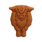 Silicone Focal Beads Yak Bull Detailed Line Work 20pcs 7