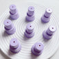 Painted Square Round Acrylic Beads 31mm 35mm Macaron Cake Double Layer 5pcs 13