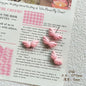 Chubby Wing Metal Beads 17mm Glossy Enamel Finish 10pcs 8