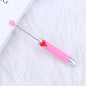 Beadable Pen Colorful Heart Accent 155mm Diameter 14mm Weight 11g 9