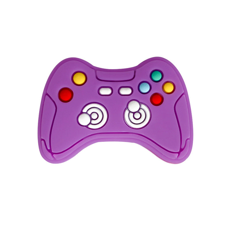 Silicone Focal Beads Game Controller Colorful Matte Finish 10pcs 7