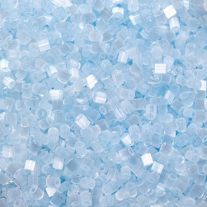 Imitation Opal Seed Bugle Glass Beads 2mm Soft Pastel Glow 5000pcs 17