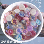 Resin Round Spacer Beads 10mm Plating Glossy 20pcs 4