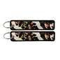 Double Sided Ukiyo Fabric Lanyard Keychain Japanese Motif 2pcs 24