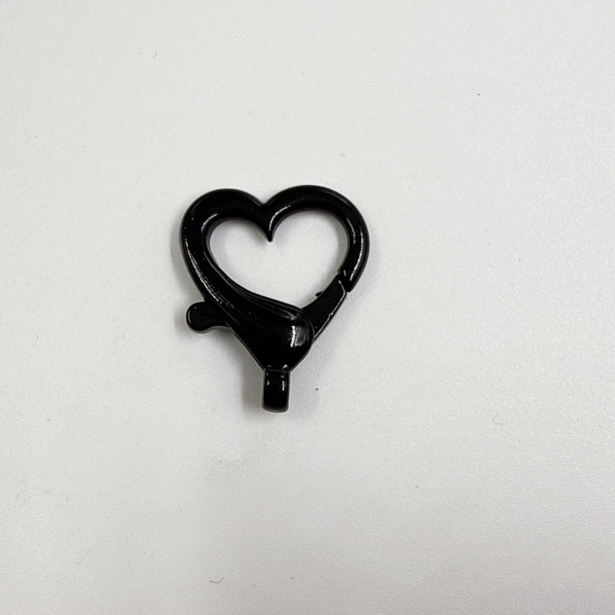 Spray Painted Alloy Heart Connector Clasps Metal Hardware 10pcs 12