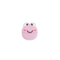 Silicone Focal Beads Frog Smiling Face Pastel Colors 20pcs 6