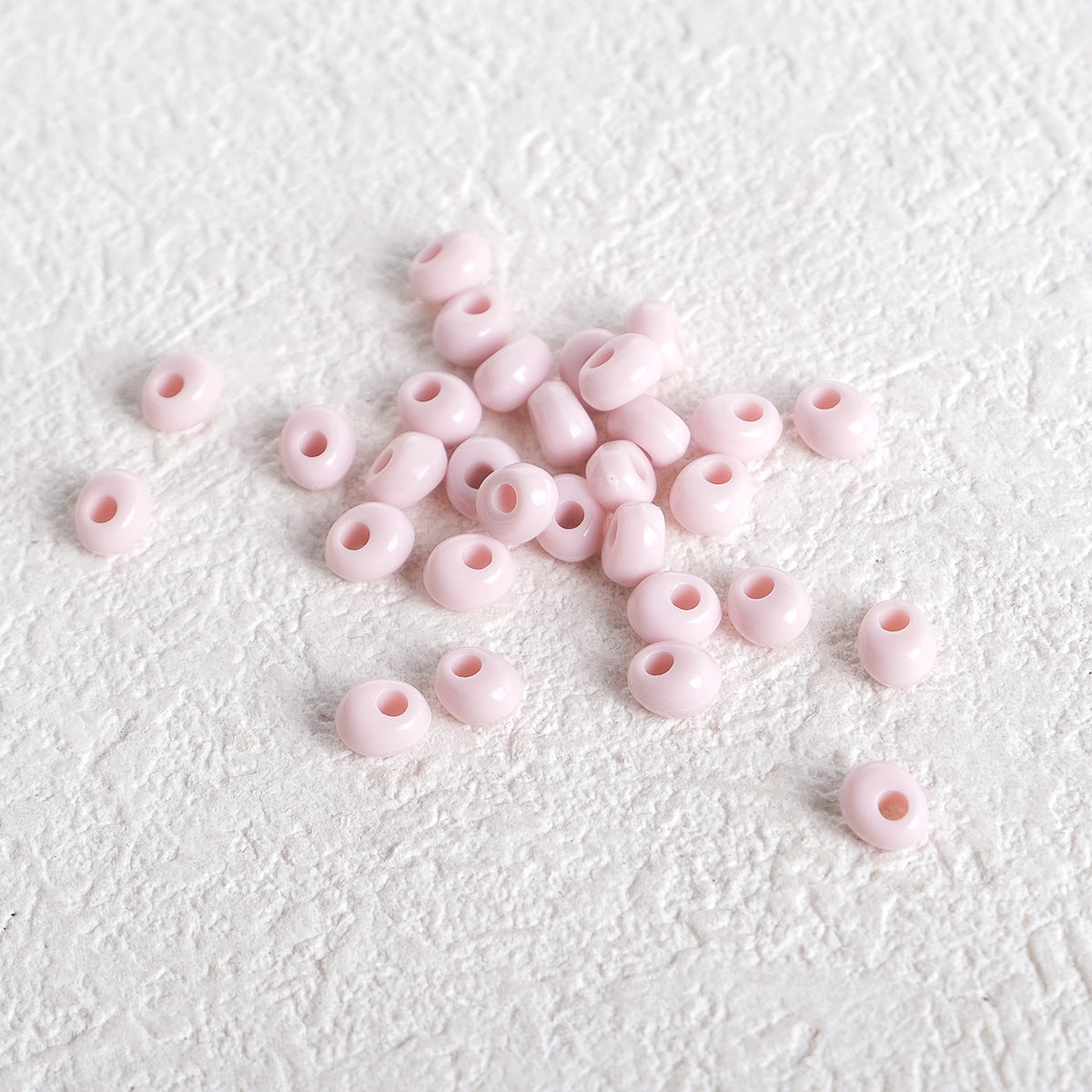 Acrylic Water Drop Spacer Beads 5mm Solid Color 162pcs 15